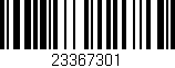 Código de barras (EAN, GTIN, SKU, ISBN): '23367301'