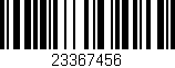 Código de barras (EAN, GTIN, SKU, ISBN): '23367456'