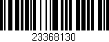 Código de barras (EAN, GTIN, SKU, ISBN): '23368130'
