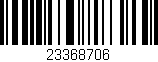 Código de barras (EAN, GTIN, SKU, ISBN): '23368706'
