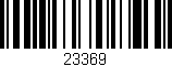 Código de barras (EAN, GTIN, SKU, ISBN): '23369'