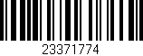 Código de barras (EAN, GTIN, SKU, ISBN): '23371774'