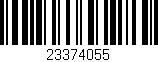 Código de barras (EAN, GTIN, SKU, ISBN): '23374055'