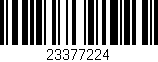 Código de barras (EAN, GTIN, SKU, ISBN): '23377224'
