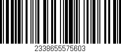Código de barras (EAN, GTIN, SKU, ISBN): '2338655575603'