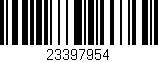 Código de barras (EAN, GTIN, SKU, ISBN): '23397954'