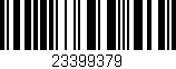 Código de barras (EAN, GTIN, SKU, ISBN): '23399379'