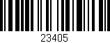 Código de barras (EAN, GTIN, SKU, ISBN): '23405'