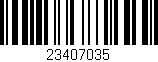 Código de barras (EAN, GTIN, SKU, ISBN): '23407035'
