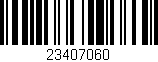 Código de barras (EAN, GTIN, SKU, ISBN): '23407060'