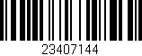 Código de barras (EAN, GTIN, SKU, ISBN): '23407144'