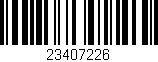 Código de barras (EAN, GTIN, SKU, ISBN): '23407226'