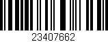 Código de barras (EAN, GTIN, SKU, ISBN): '23407662'