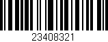 Código de barras (EAN, GTIN, SKU, ISBN): '23408321'