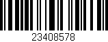 Código de barras (EAN, GTIN, SKU, ISBN): '23408578'
