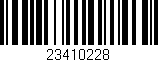 Código de barras (EAN, GTIN, SKU, ISBN): '23410228'