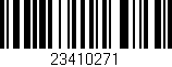 Código de barras (EAN, GTIN, SKU, ISBN): '23410271'