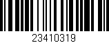 Código de barras (EAN, GTIN, SKU, ISBN): '23410319'