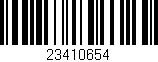 Código de barras (EAN, GTIN, SKU, ISBN): '23410654'