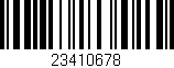 Código de barras (EAN, GTIN, SKU, ISBN): '23410678'