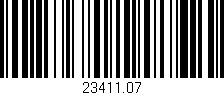Código de barras (EAN, GTIN, SKU, ISBN): '23411.07'