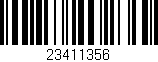 Código de barras (EAN, GTIN, SKU, ISBN): '23411356'
