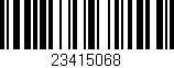 Código de barras (EAN, GTIN, SKU, ISBN): '23415068'