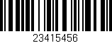 Código de barras (EAN, GTIN, SKU, ISBN): '23415456'