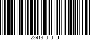 Código de barras (EAN, GTIN, SKU, ISBN): '23416_0_0_U'