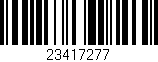 Código de barras (EAN, GTIN, SKU, ISBN): '23417277'