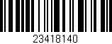 Código de barras (EAN, GTIN, SKU, ISBN): '23418140'
