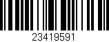 Código de barras (EAN, GTIN, SKU, ISBN): '23419591'