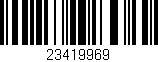 Código de barras (EAN, GTIN, SKU, ISBN): '23419969'