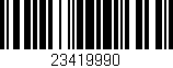 Código de barras (EAN, GTIN, SKU, ISBN): '23419990'