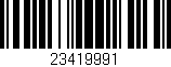 Código de barras (EAN, GTIN, SKU, ISBN): '23419991'