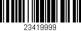 Código de barras (EAN, GTIN, SKU, ISBN): '23419999'