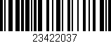 Código de barras (EAN, GTIN, SKU, ISBN): '23422037'