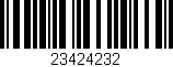 Código de barras (EAN, GTIN, SKU, ISBN): '23424232'