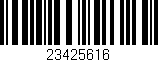 Código de barras (EAN, GTIN, SKU, ISBN): '23425616'