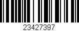 Código de barras (EAN, GTIN, SKU, ISBN): '23427397'