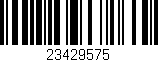 Código de barras (EAN, GTIN, SKU, ISBN): '23429575'