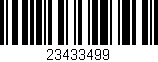 Código de barras (EAN, GTIN, SKU, ISBN): '23433499'
