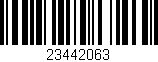 Código de barras (EAN, GTIN, SKU, ISBN): '23442063'