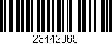 Código de barras (EAN, GTIN, SKU, ISBN): '23442065'
