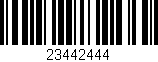 Código de barras (EAN, GTIN, SKU, ISBN): '23442444'