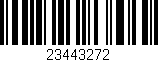 Código de barras (EAN, GTIN, SKU, ISBN): '23443272'