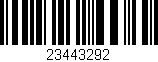 Código de barras (EAN, GTIN, SKU, ISBN): '23443292'