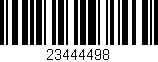 Código de barras (EAN, GTIN, SKU, ISBN): '23444498'