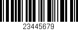 Código de barras (EAN, GTIN, SKU, ISBN): '23445679'