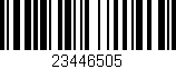 Código de barras (EAN, GTIN, SKU, ISBN): '23446505'